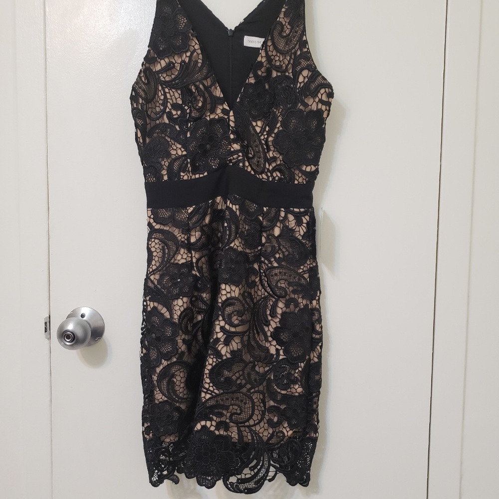 Dress The Population lace mini dress XS